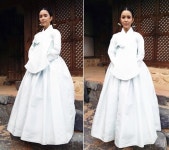 ‘화정’ 신은정, 소복 입고 고풍스런 자태 ‘단아+우아’