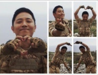 진구, ‘태양의 후예’ 30% 돌파기념 하트인증샷…‘귀요미 변신’