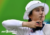 여자양궁 기보배, 8강行 향해 ‘텐, 텐, 텐’ [MBN화보]