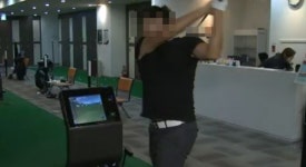 옆 타석 골프채에 얼굴 퍽!…끔찍한 골프연습장 사고