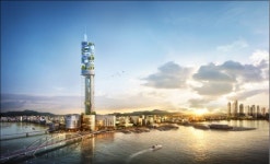 부산 롯데타워, 10년 만에 공사 재개…공중 수목원 들어선다