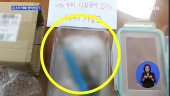 '윤소하 협박소포' 진보단체 간부 구속영장 신청…