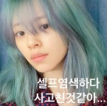 트와이스 정연, 헤어스타일 셀프 염색...사고 쳤다? [M+SNS]
