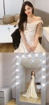 한지은, ‘꼰대인턴’ 이태리 맞아?…어깨 드러내고 우아함 폭발 [M+SNS]