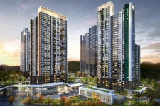 외관·경관조명 특화 검암역 로열파크씨티 푸르지오…하이엔드 리조트 표방