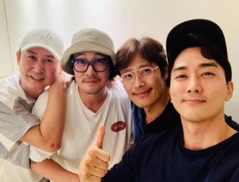 이병헌X송승헌X소지섭X신동엽이 한 곳에?…훈훈 비주얼 자랑[M+SNS]