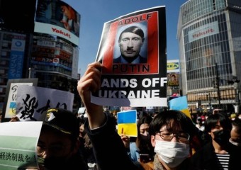 일본인 70명, 우크라이나 의용군 지원…