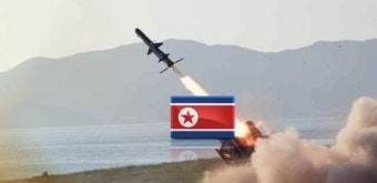 북한, 윤 대통령 취임 100일에 서해상으로 순항미사일 2발 발사