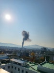 강원 춘천 대학가 빌라 화재...4명 연기 흡입