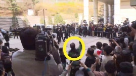 이재명, '계란 투척' 80대 남성 선처...