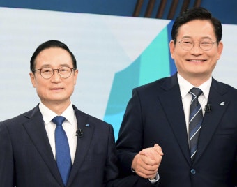 '0.59%p차 석패' 홍영표, 송영길에 