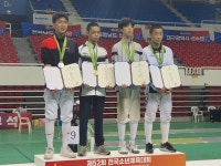 전국소년체전서 광주 펜싱 대표 꿈나무 선전…개인전서 상위권 올라
