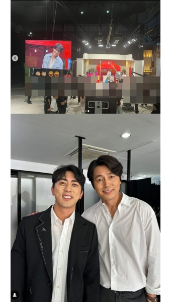 정우성, 김원훈 성덕됐다?…‘SNL 코리아’ 촬영 인증샷 “엄청 좋아요”[M+SNS]