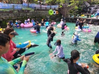 [남도찰칵] 폭염 물렀거라 제암산자연휴양림 계곡에 풍덩