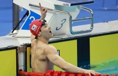 [속보] 지유찬, 자유형 50ｍ 21초72로 우승…항저우AG 한국수영 첫 금