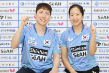 찰떡궁합 탁구 혼합복식 신유빈-임종훈 12년 만의 올림픽 메달 되찾는다