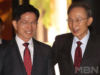 김문수, 박근혜 이어 이명박까지…보수결집 행보 [대선e짤]
