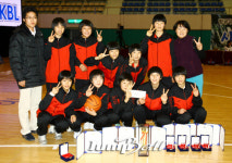 [2009 wkbl 총재배] 여중부 준우승팀 인성여중