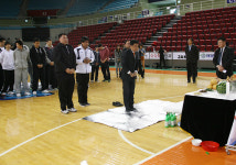 전자랜드, 2011-2012시즌 우승 기원 고사