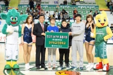 원주 동부, 연고지 농구부 용품 후원