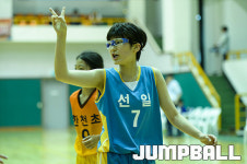 [15소년체전] 2015 소년체전 여초부 서울 선일초와 제주 한천초의 4강 농구경기 화보