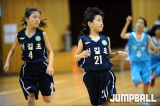 서울신길초, 43-16으로 원주단관초를 물리치고 승리