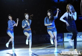WKBL 올스타 - 헬로비너스 축하공연