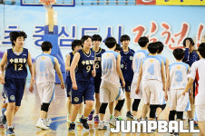 [포토화보] 연맹회장기 상주여중과 수원제일중의 결승경기, 수원제일중이 47-44로 우승