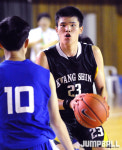 광신정산고, 97-60으로 김해가야고를 여유있게 승리 화보