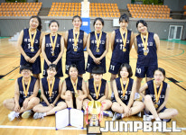 제9회 전국학교 스포츠클럽 농구대회 여고부 의령여고와 온양여고의 경기 화보