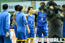 [포토] 삼성, 103-93으로 LG에 승리하며 1위