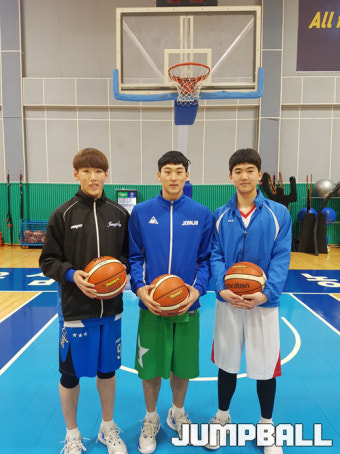 ‘김현준 농구장학금’ 수상자, 서명진·김형준·정민혁의 STC 방문기
