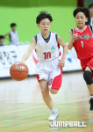 우리은행과 함께하는 제16회 전국초등학교 농구대회 송림초교와 성남초교의 경기 화보