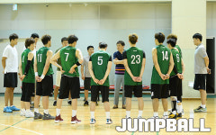 [JB포토] 연습경기를  마치고 마지막 점검을 하는 동부 농구단