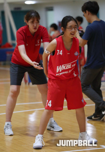 2017 WKBL 유소녀농구 캠프 첫 날 이모저모