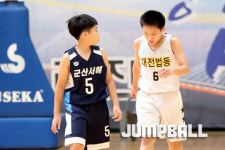 2017 윤덕주배 연맹회장기 전국남녀초등농구대회, 대전 법동초교와 군산 서해초교의 경기 화보