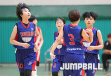 2017 윤덕주배 연맹회장기 전국남녀초등농구대회, 온양 동신초교와 인천 연학초교의 경기 화보