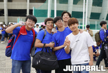 2017 정기 고연전 농구경기 관람을 위해 줄을 선 학생들