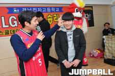 [JB포토화보] LG세이커스 농구야놀자 경남전자고 포토화보