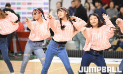 [JB포토화보] 서민수 선수와 함께 춤을, 남원주초 댄스팀