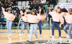 [JB포토화보] 서민수 선수와 함께 춤을, 남원주초 댄스팀