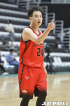 [JB포토] 신영이엔씨 채경선 빠르게 백코트 하자