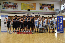 스포츠콰트로배 꿈나무 농구대회 명지중학교 우승