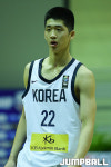 [JB포토] 입술 부상 당한 U18 남자농구대표팀 여준석