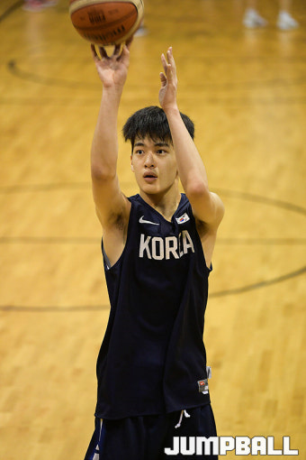 [JB포토화보] U18 남자농구대표팀 저녁훈련 현장 스케치