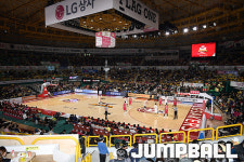 창원 LG와 인천 전자랜드의 경기 (LG, 94-70 승) [JB포토화보]