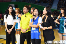 [JB포토] 스피드 스케이팅 이상화 선수,삼성 홈 승리를 기원