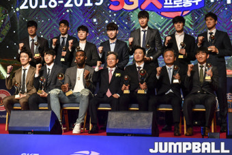 [JB포토화보] 2018-19 SKT 5GX 프로농구 시상식 화보