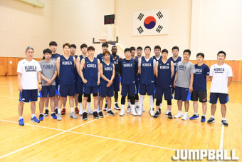 [JB포토] 한국 남자농구대표팀 단체 사진