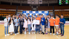 박찬웅 32득점 신영이엔씨, 진혼 꺾고 2년 연속 우승